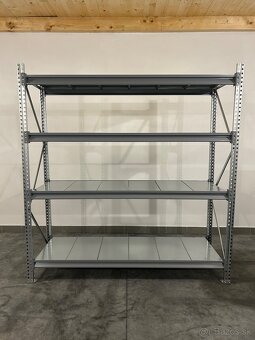 Policovy regál pozinkovaný, priemyselný - 2