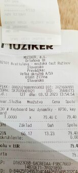 Prenosný keyboard - 2