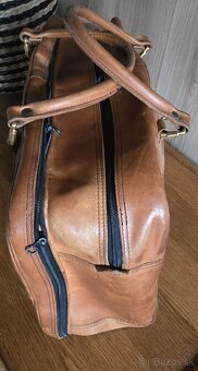 Cestovná kožená taška - 2