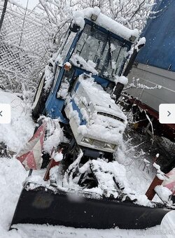 Traktor mitsubischi 4x4 snežný pluh - 2