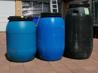 Plastové sudy plus možnosť dopraviť €€€ - 2