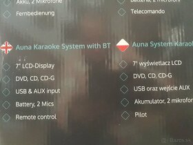Prenosný karaoke systém AUNA - 2