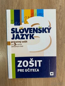 Slovenský jazyk/Písanie pre 3. ročník - 2