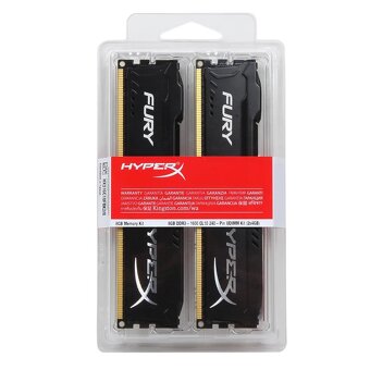 HyperX 8GB kit DDR3 1600MHz - 2