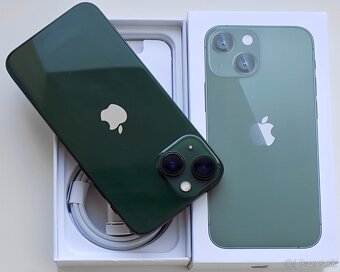 iPhone 13 Green BATERIE 100% TOP - 2
