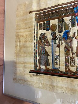 Veľký papyrus s egyptským motívom - 2