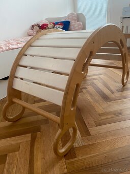 Drevená montessori hojdačka - maxi - 2
