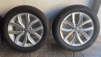 Sada originál kolies VW Kingston 5x112 R18 + pneu Hankook - 2