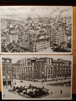 historické pohľadnice Praha, Ostrava, Budapešť - 2