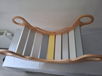 Elis design- drevená montessori hojdačka - 2