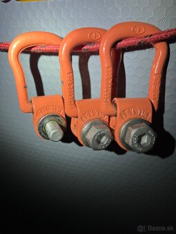 Závesné body strmene oko otočné o 360 stupňov - 2