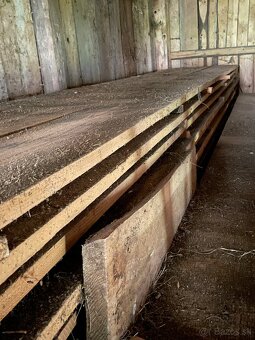 Jedľové dosky, fošne (stavebné rezivo) - 2