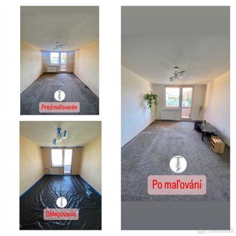 AIRLESS MAĽOVANIE od 1€/m² - 2