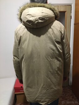 Zelena dlhšia zimná bunda - 2
