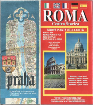 Atlasy sveta, turistické mapy a cestopisy - 2