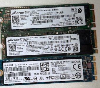 SSD 256GB NVMe a SATA - 2