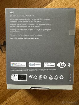 NOVÉ: Bezdrôtové slúchadlá Jabra EVOLVE2 BUDS - 2