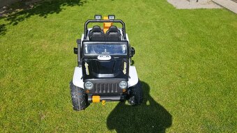 Elektrické autíčko Jeep 4Speed 4x45W biele - 2