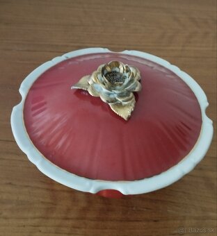 Starožitná porcelánová dóza - 2
