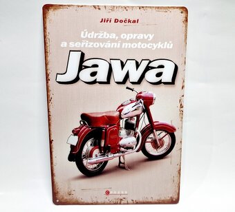 plechové tabule Jawa - 2