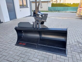 Hydraulická svahovacia lyžica na minibager Sunward a iné - 2