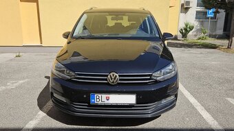 VW Touran 1,6TDI, Comfortline DSG 7st.automat, 7miest, ťažné - 2