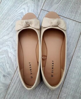 Kremove balerínky - 2