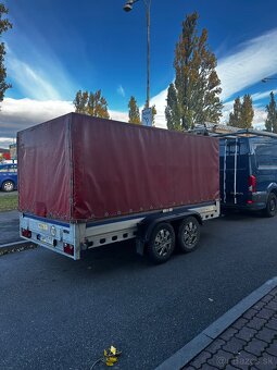 Predám prívesný vozík s plachtou - 2