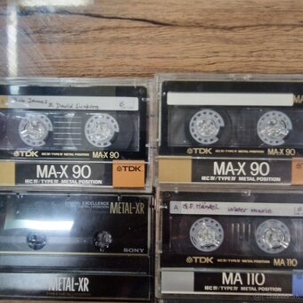 ŤDK , SONY...Metalky kazety... - 2