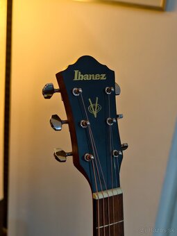 Predám gitaru Ibanez V40WSCE-OPB - 2