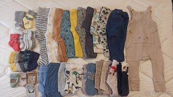 Veľký balík oblečenia v. 74, 74/80 pre chlapčeka - 2