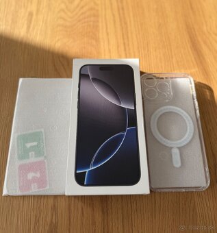 iPhone 16 Pro Max 256 gb Black Titanium - nerozbalený,záruka - 2