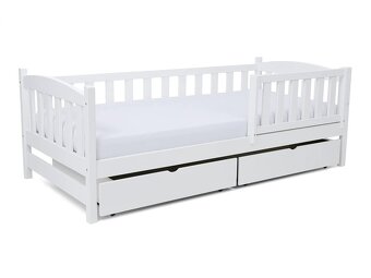 Detská posteľ 90x200 so zábranou - 2