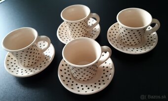 Bodkovane salky na kavu - 2