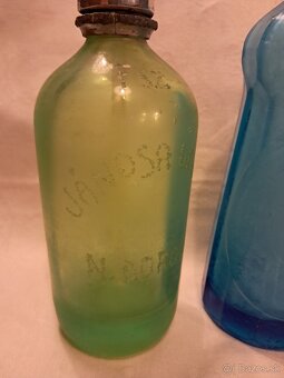 Zberateľské starožitne sifónky - 2