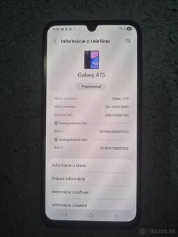 Samsung Galaxy  A15 - 2