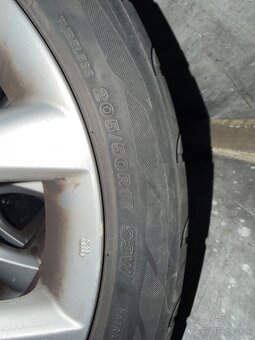 Mazda 3 205/50 R17 original disky - 2