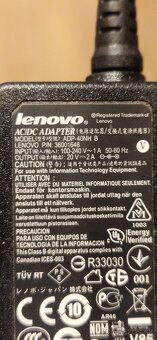 Nabijacka lenovo 20V - 2