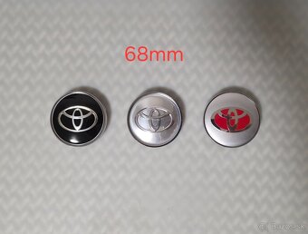 Středové krytky do kol Toyota - 2