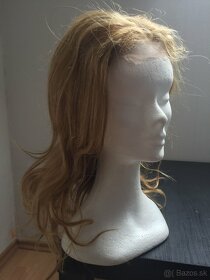 Paruka blond, lidske vlasy - 2