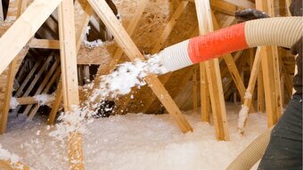 Zateplenie fúkanou izoláciou - Knauf Insulation SUPAFIL - 2