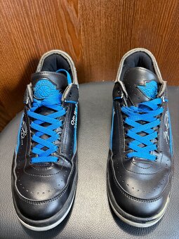 Air Jordan X Off White Retro 2 Low Black/Blue - Size 10/44 - 2