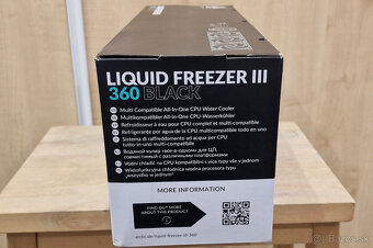 ARCTIC Liquid Freezer III 360 Black, nepžité, v záruka - 2