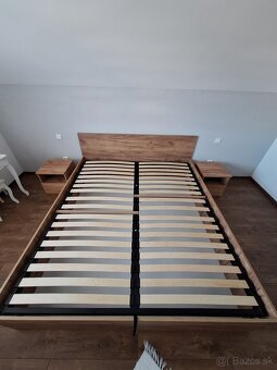 Manželská posteľ dub craft - 2