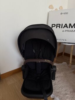 Poťah cybex priam 4.0 deep black - 2