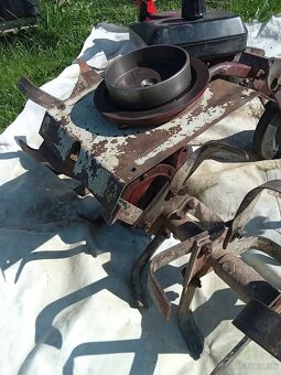 Rotavator, motor jikov+pluzek kolieska - 2