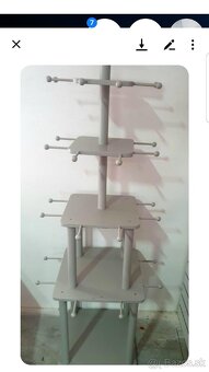 Samostojací drevený regál Moulin Roty - 2