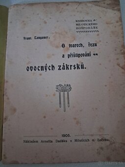 Brožúra z roku 1905 - 2