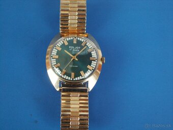 Hodinky Poljot - pozlátené. - 2
