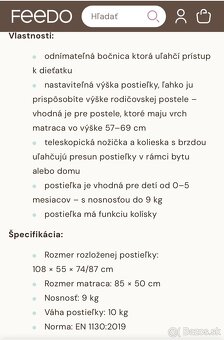 Feedo postielka - 2